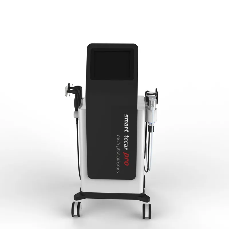 Multifunctional physiotherapy machine  combine with shockwave ultrasound and tecar therapy for pain relief