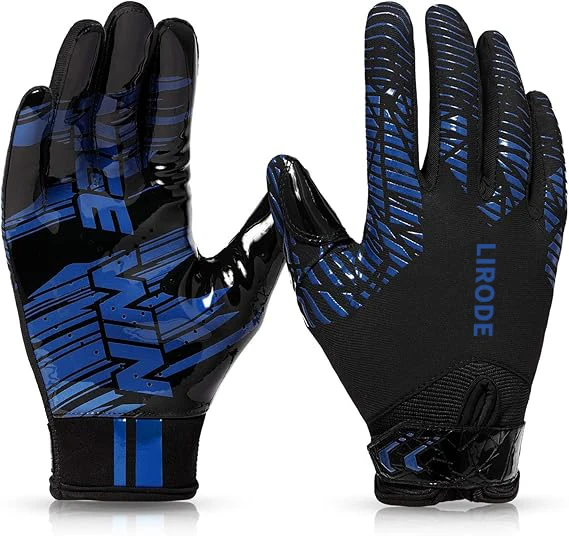 Custom American Football Gloves Unisex Fashion Durable Sports Gloves Football Receiver Professional Gloves Youth