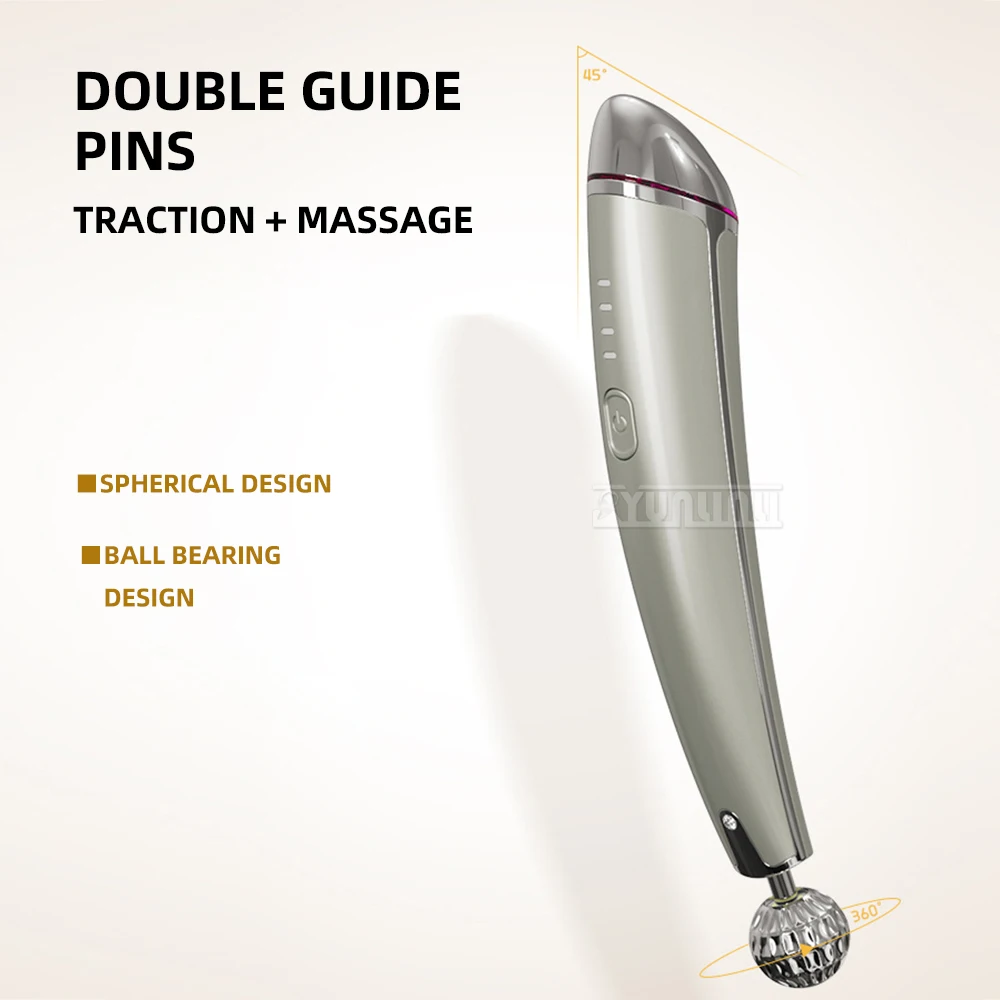 Elektrisch warm kompres oogmassage-instrument met crème Introductiestaaf Schoonheidsverzorgingsapparaat