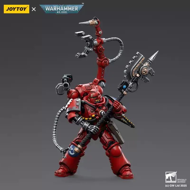 

JOYTOY Warhammer 40K 1/18 Ultramarines Primaris Techmarine Brother Tybestis 12.5cm Soldier Action Figure Figurine Model Toy Gift