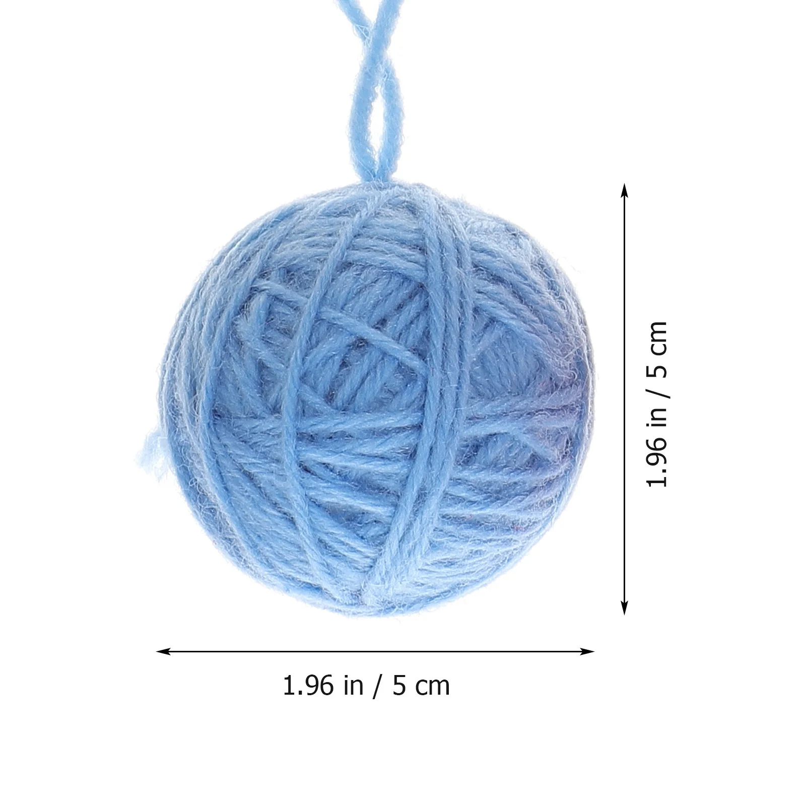 6 個のクリスマスボールペンダント最高級ウール快適なタッチ愛らしい漫画デザインクリスマスデコレーションクリスマスボール