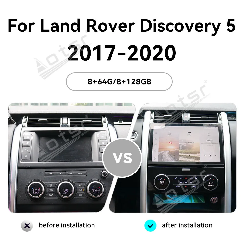 

11.6 Inch Android 13 CarPlay Car Radio For Land Discovery 5 2017-2020 Touch Screen Multimedia Player GPS Navigation DSP 4G WIFI