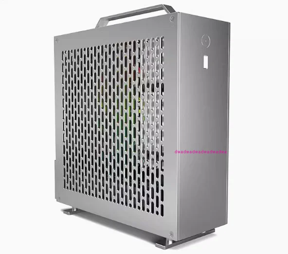 Spot Lzmod mini A24-V5 2.0 dual-slot single display 1u power supply itx chassis, double-sided chamfer