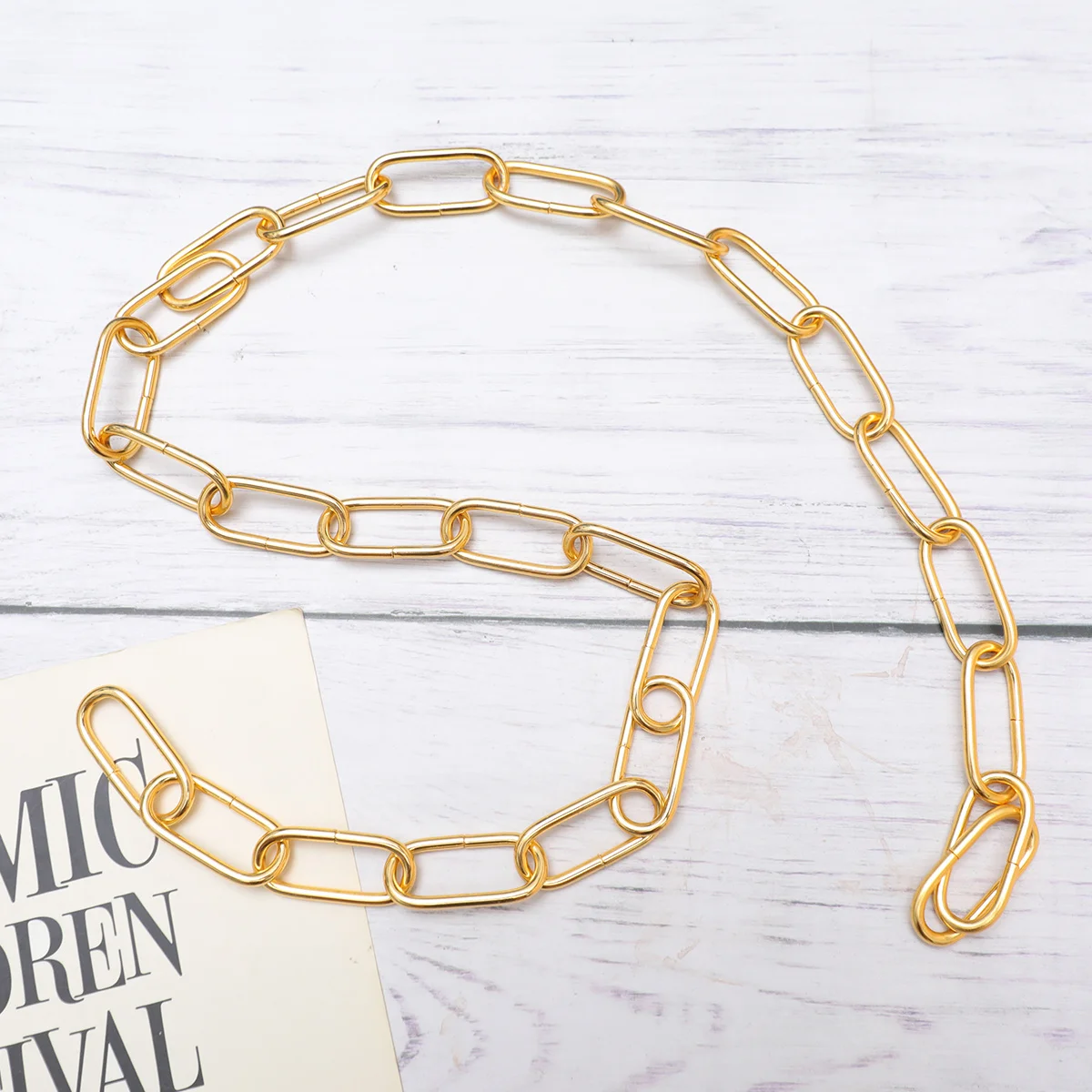 

1M 4Mm Thick Alloy Chain Durable Hanging Link For Lamp Lighting Fixture Ceiling Suspension Iron Chain Crystal Chandelier Parts