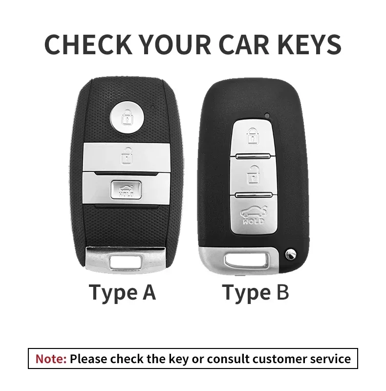 3 Buttons Leather Car Remote Key Case Cover Shell For KIA RIO 5 Sportage Ceed Cerato K3 K4 K5 Sorento Optima Picanto Soul Forte