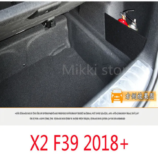 Car Storage Sides Trunk Partition for BMW X1 X2 X3 X4 X5 F15 F16 F39 F25 F26 F48 G01 G02 G08 Auto Organizer Bag Box Accessories