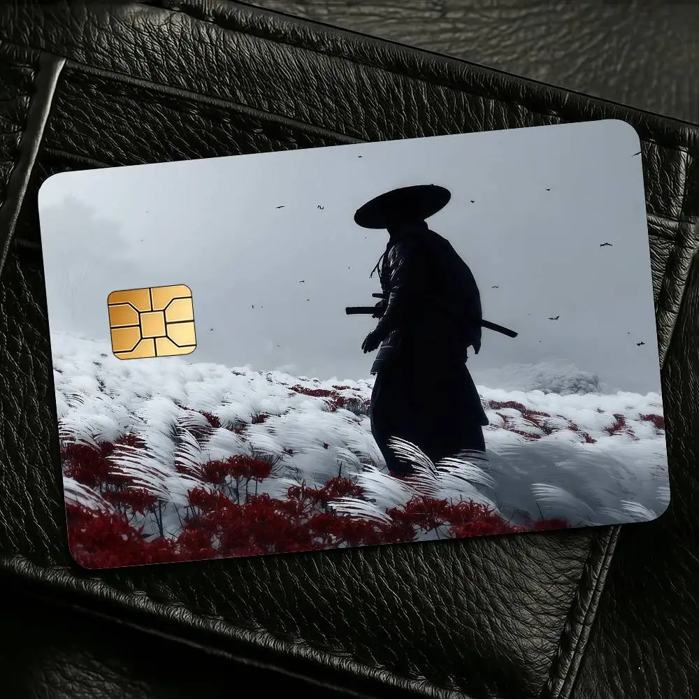Vagabond Credit Skin Cover Card Stickers 4PCS Film Bus Pass Front Decoration Bank Debit Waterproof