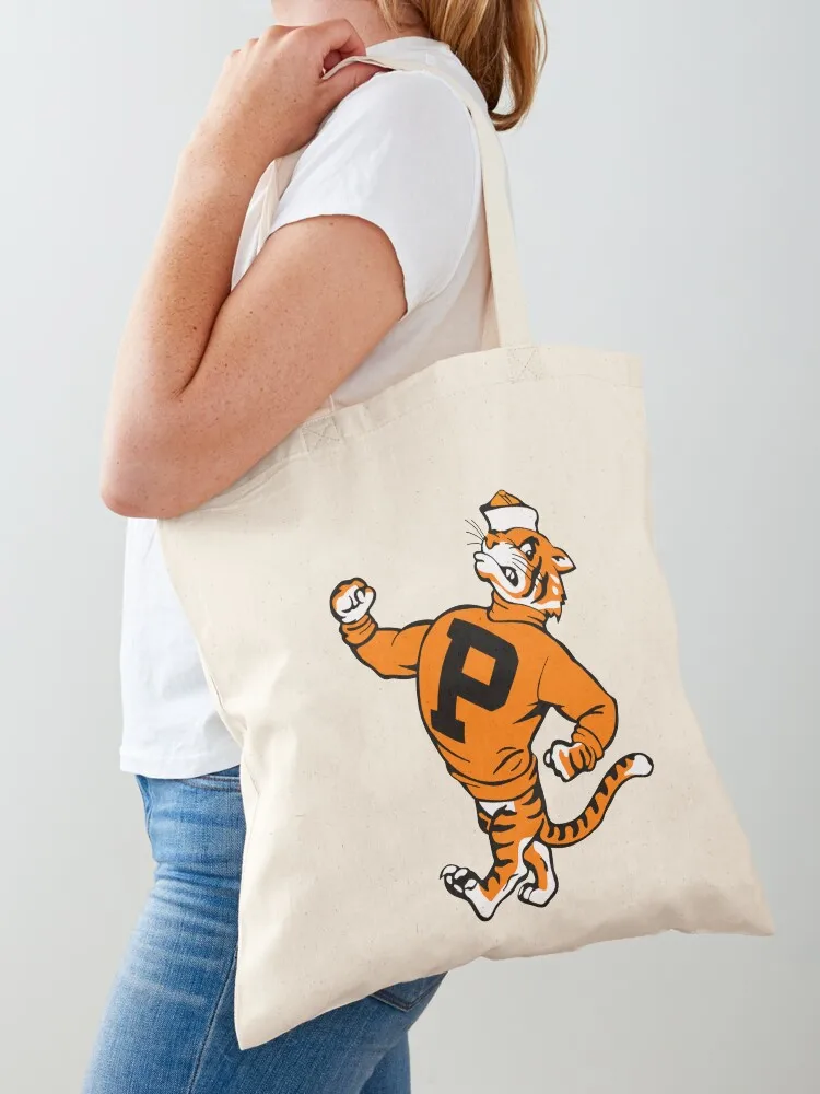 

Princeton University Tiger Mascot Tote Bag Woman shopper bag shopper bag women canvas Shopping bags university shopper