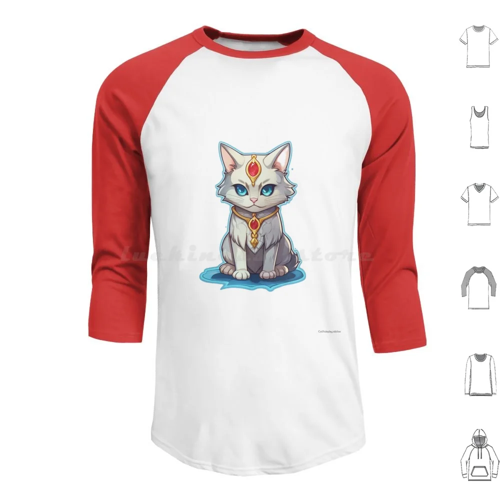 Tears Of The Kingdom Sticker Cat Role Play Hoodies Long Sleeve Tears Of The Kingdom Totk Link Breath Of The Wild