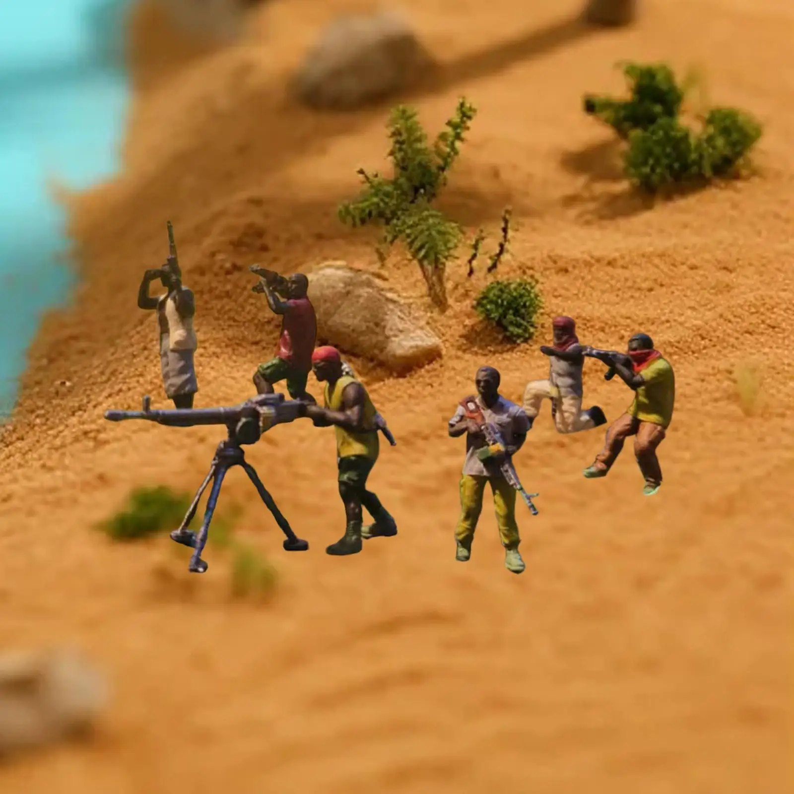 

Micro Landscape 1 64 Miniature People Resin Figures Diorama Scene Accessories for Sand Table Layout