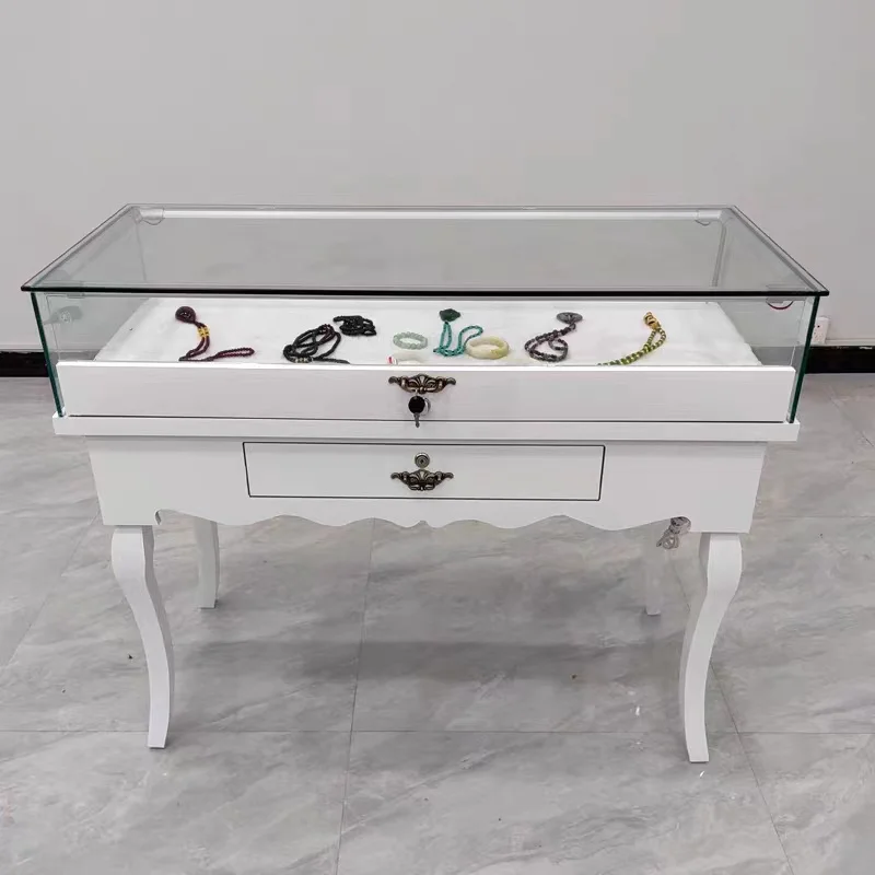 European-Style Simple Paint Jewelry Showcase Watch Bracelet Boutique Showcase Jade Cabinet Accessories Show