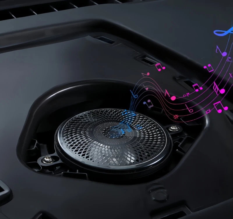 Car Instrument Panel Center Mid-high Frequency Speaker Fit for BYD Leopard 3 Titanium 3 Pro/Max Car Instrument Panel Speaker