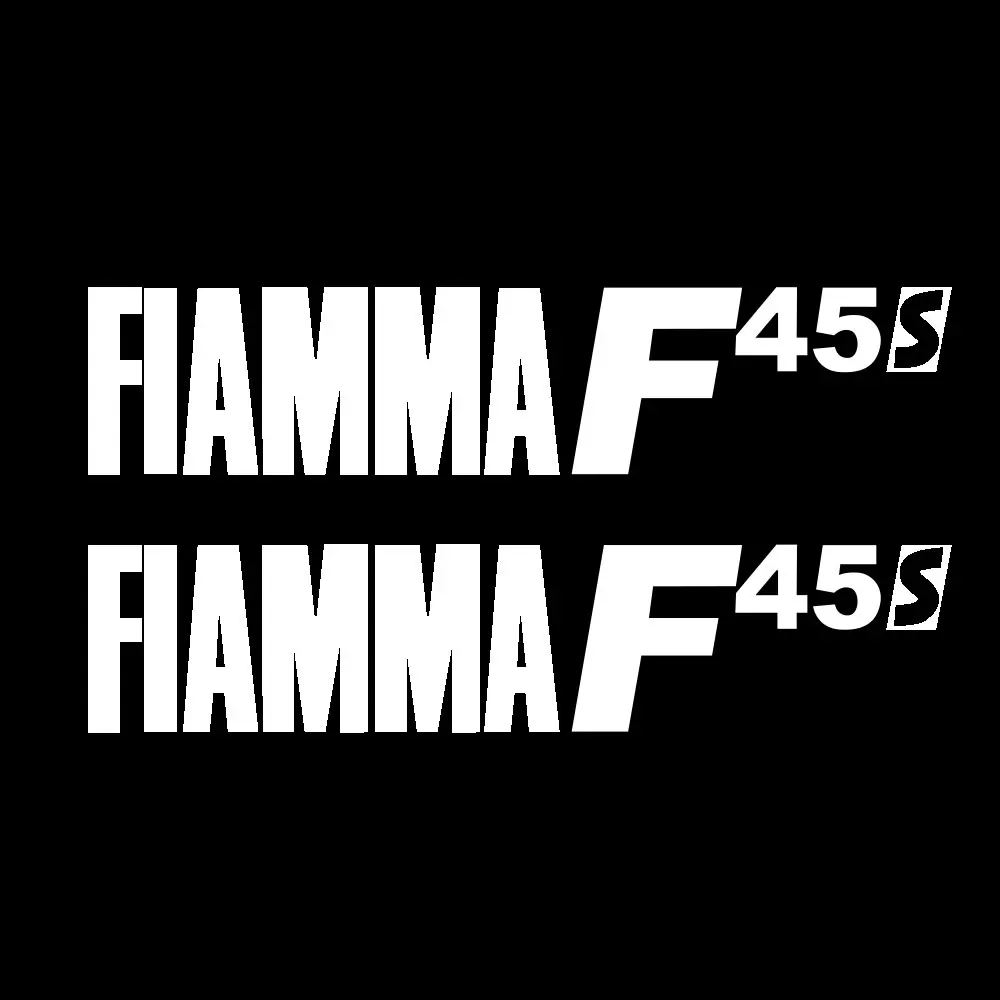 2pcs for fiamma f45s caravan motorhome awning decals stickers