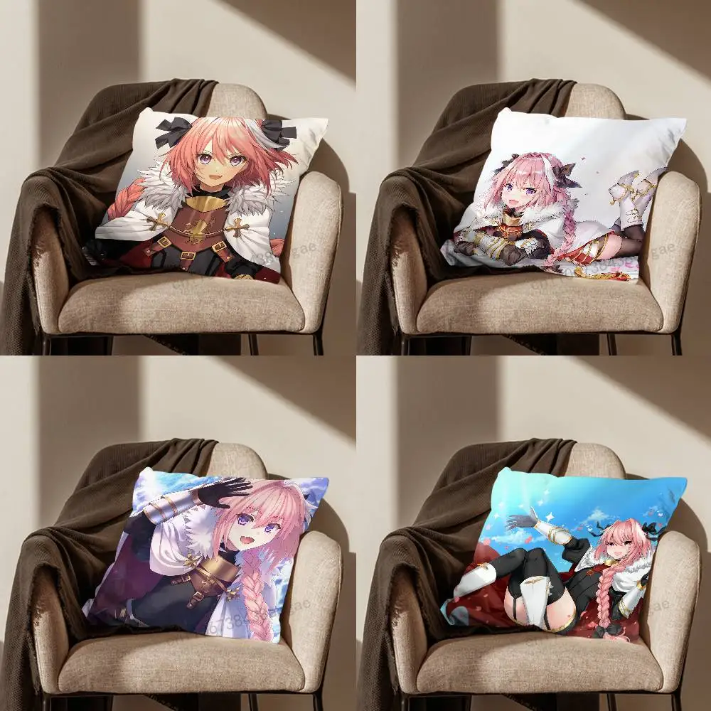 

A-Apocrypha A-Astolfo Pillow Case Living Room Sofa Cushion Cover Suitable For Home Bedroom Decoration And Protector
