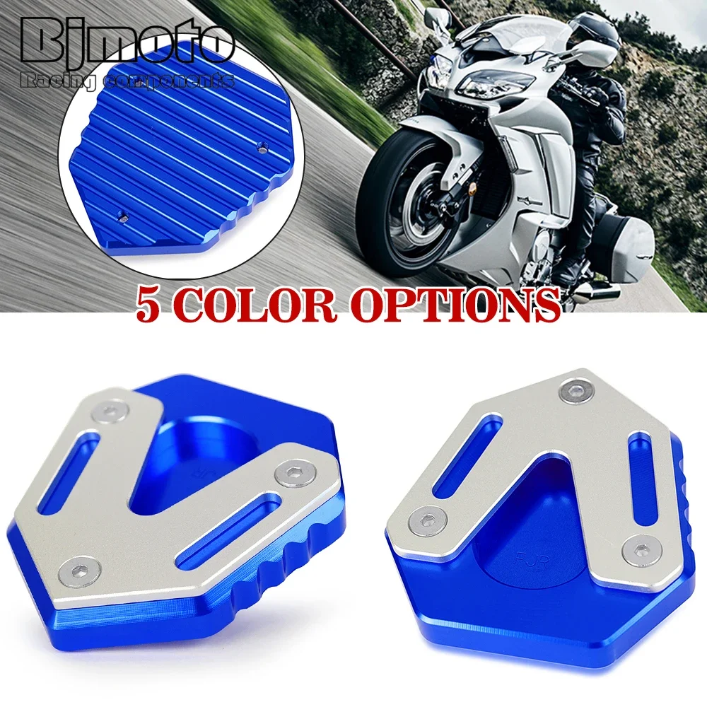 

For Yamaha FJR1300 FJR 1300 2001-2019 Motorcycle Accessories Foot Side Stand Pad Plate Kickstand Enlarger Support Extension