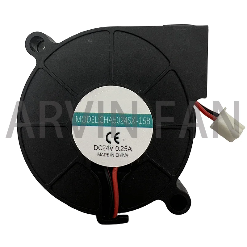 

CHA5024SX-15B DC 24V 0.25A 2-Wire Server Cooling Fan