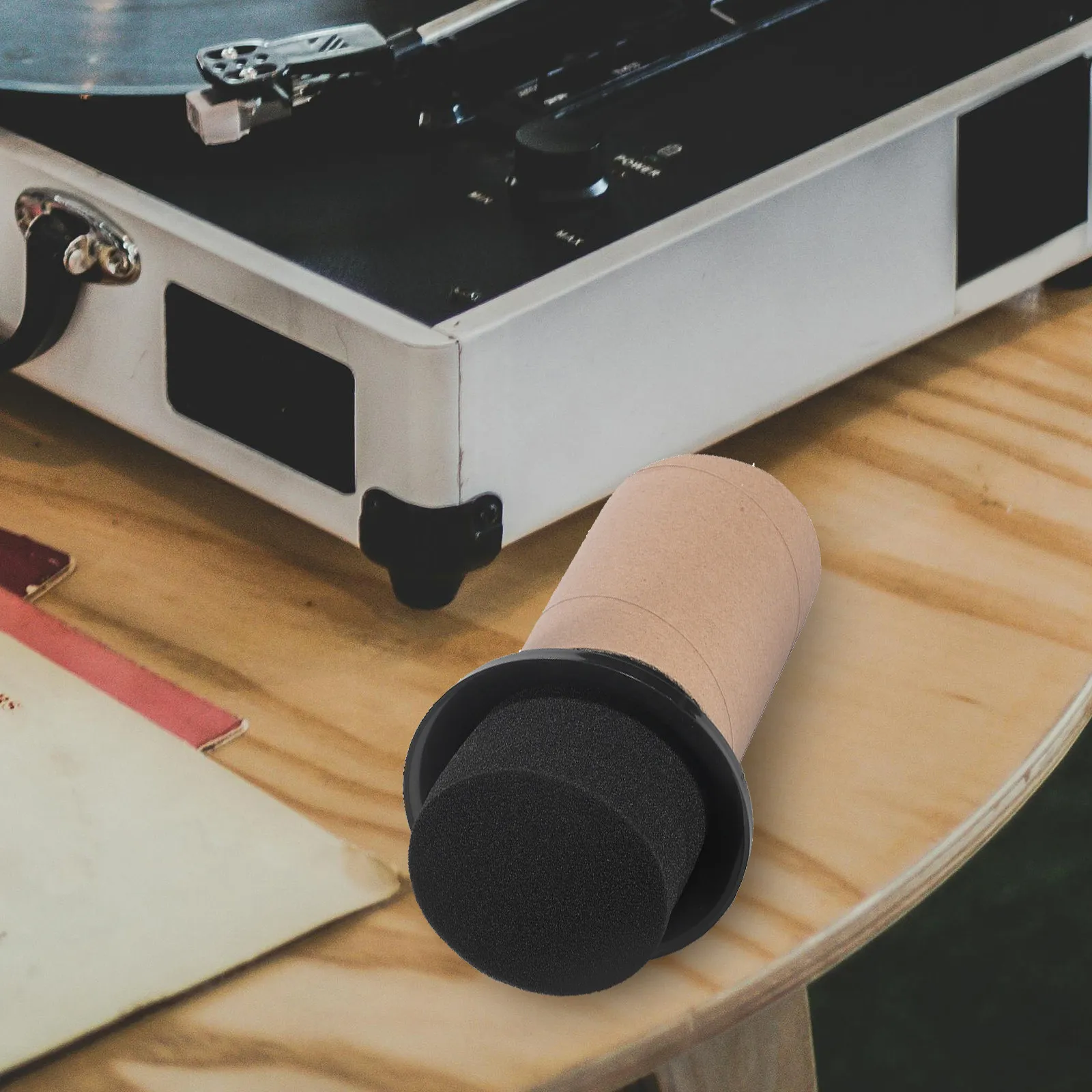 2Pcs Loudspeaker Port Tube Sponge Multi-Use Speaker Air Vent Sponge Reflex Bass Outlet Sound Enhancement Parts