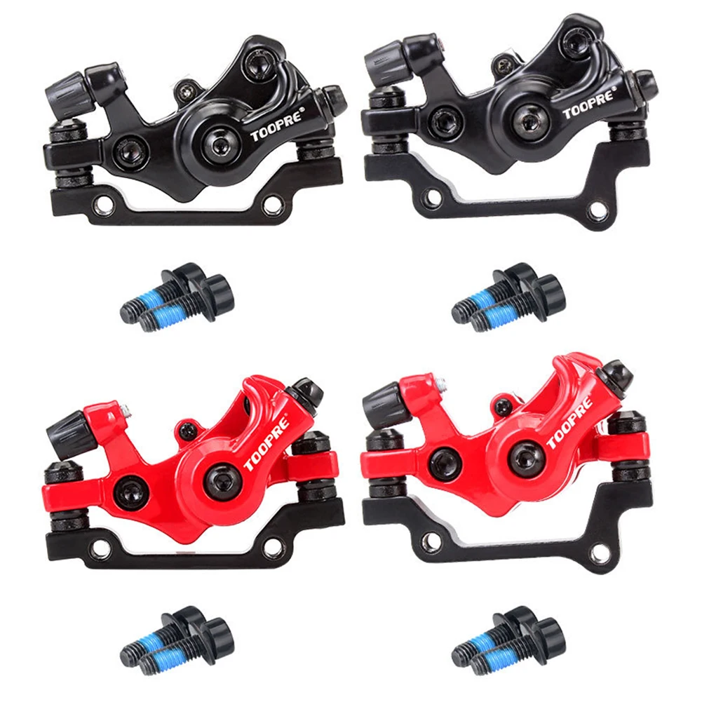 TOOPRE Aluminum Alloy MTB Bicycle Disc Brake Mountain Road Bike Mechanical Caliper Disc Brakes Cycling Double Brake Accessories