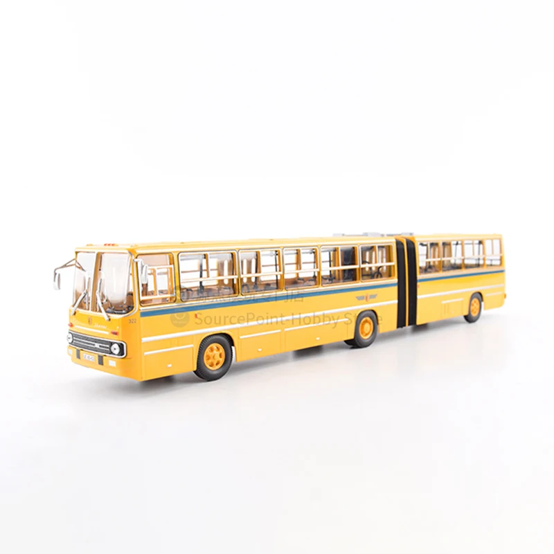 1:43 Scale Diecast Alloy Articulated Bus IKARUS-280.33 Toys Cars Model PCL47192 Classics Adult Souvenir Gifts Static Display