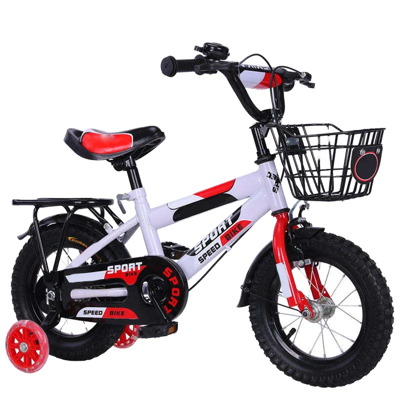 

2022 Hot Selling Children's Bicycle 4-Year-Olds Single Speed Steel Fork Disc Brake Ordinary Pedal Economically Priced Kids Bike