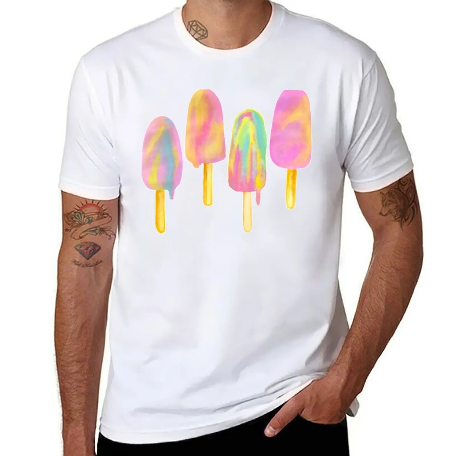 

Rainbow Paddlepop - By Merrin Dorothy T-Shirt t shirt man casual t shirts designer T-Shirt