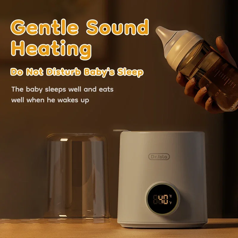 Calentador de leche para cochecito de viaje, caja aislada, calentador de biberones multifunción para lactancia, calentador de biberones para el hogar