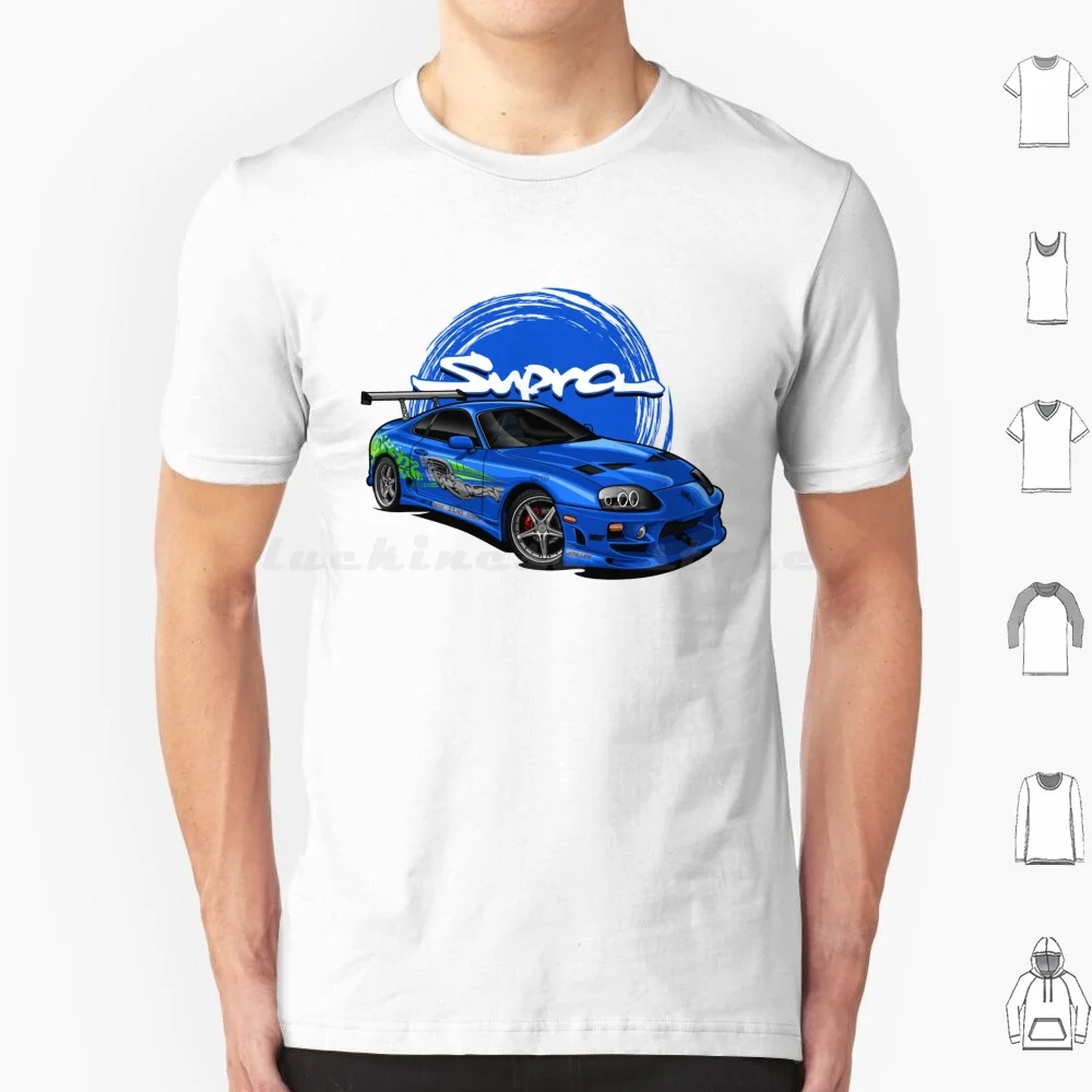 4 ( Blue Ice ) T Shirt Cotton Men Women DIY Print Car Cartshirts Automotive Motors Vehicle Sportcar Japan Jdm Race Supercar