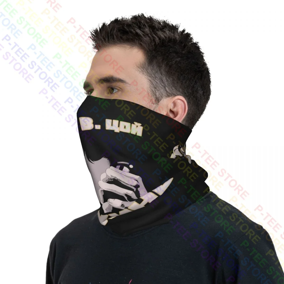 Victor Tsoi Kino Band Van Liedjes Nog Niet Geschreven Sovjet Post Punk Igla Film Nek Gaiter Bandana Sjaal Gezichtsmasker Unisex