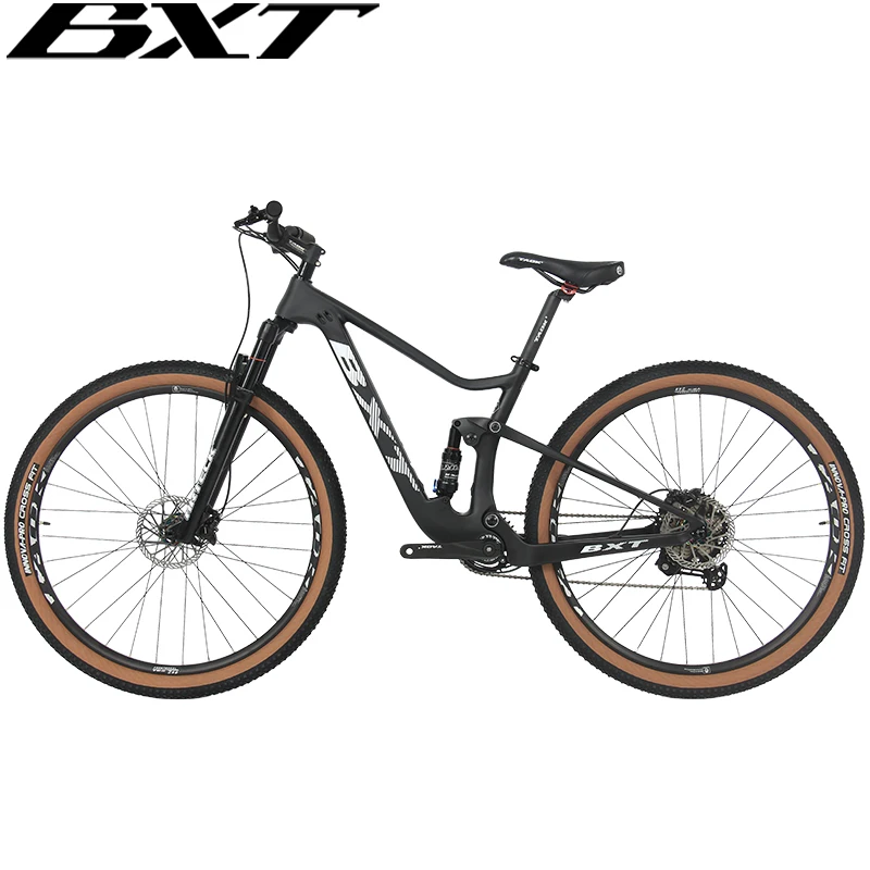 2024 Full Suspension Carbon MTB Bike 29er Mountain Bike XC frameset Bike QR 135*9/142*12/148x12mm Boost Bicycle