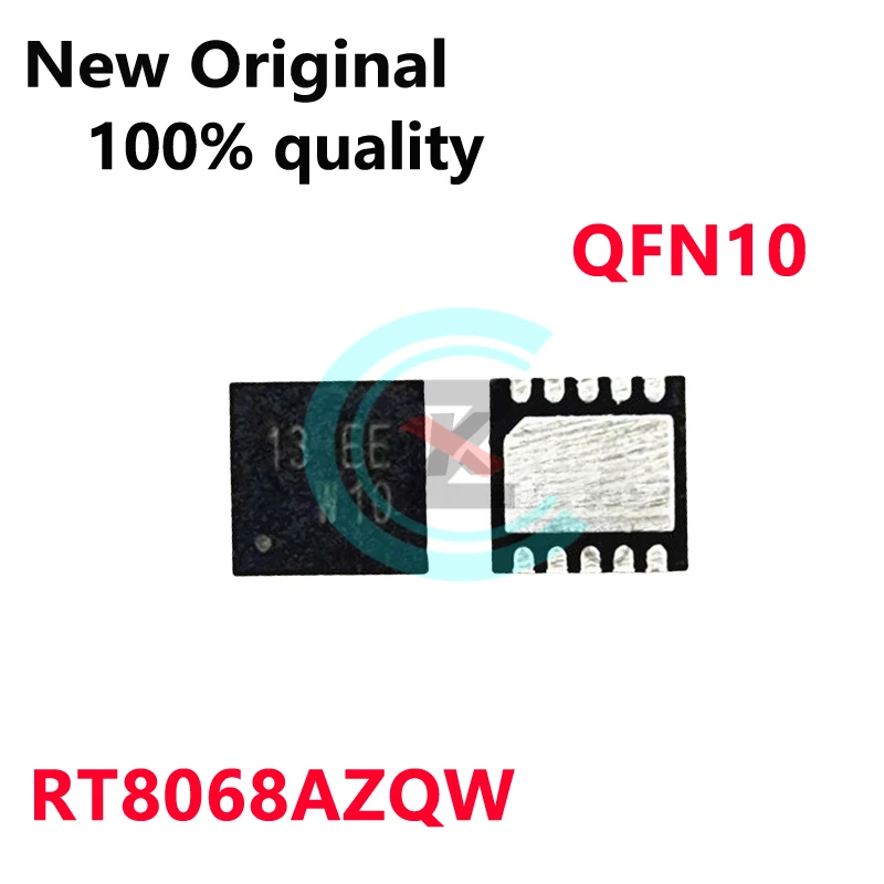 10/PCS New Original RT8068AZQW RT8068A (13 ED,13 EC 13 EE,11 EF ...) QFN-10 DC-DC power chip In Stock