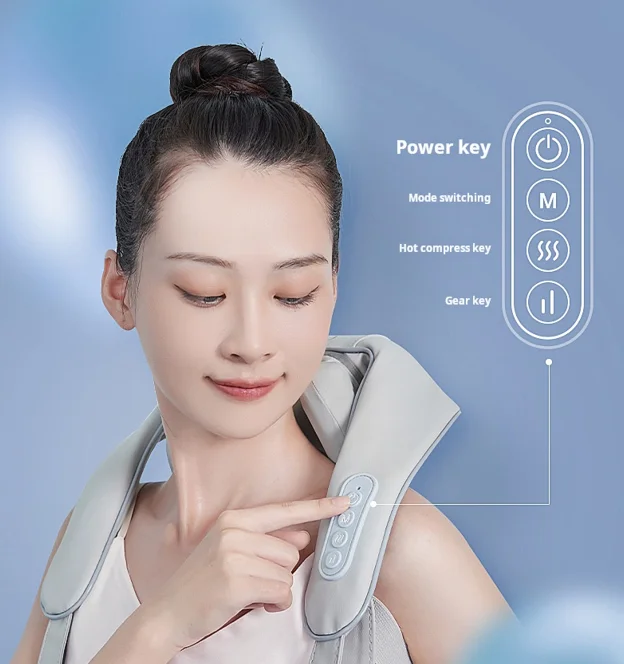 Q01 Human Hand Intelligent Manipulator Trapezius Muscle WalMart Amazon EBay Best Sell Shoulder and Neck Massager