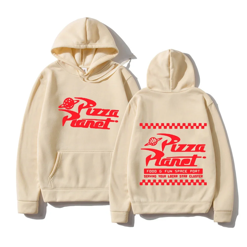 

Pizza Planet Hoodies Car Printing Streetwear Men Clothing Winter Fleece Soft Pullover Male/female Sweatshirts Long Sleeve Tops