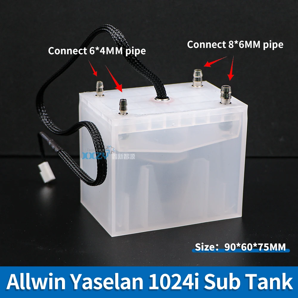 

Allwin 1024i Sub Tank for Yaselan Inkjet Printer 4 Holes Ink Cartridge for Eco Solvent Printer Sub Ink Tank