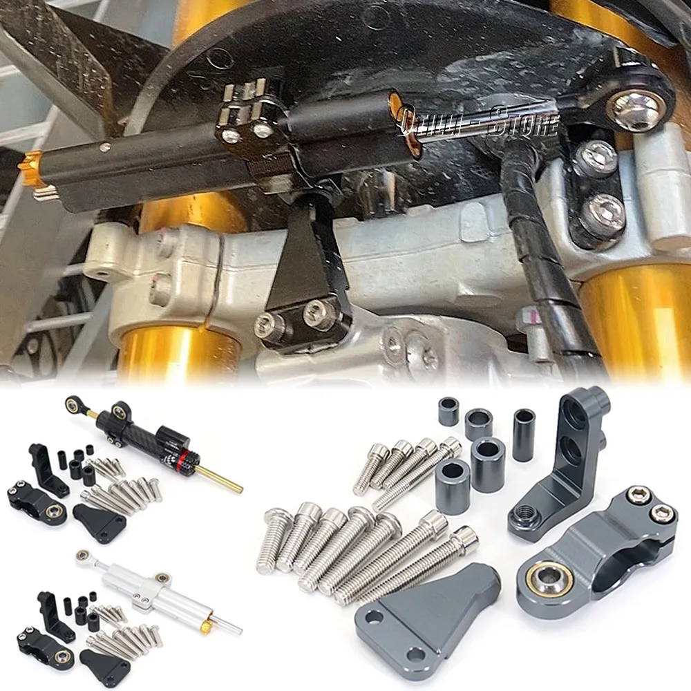 جديد لأبريليا RS 660 RS660 rs660 2021 2022 2023 ملحقات الدراجة النارية مثبت التوجيه المثبط تصاعد قوس عدة #3