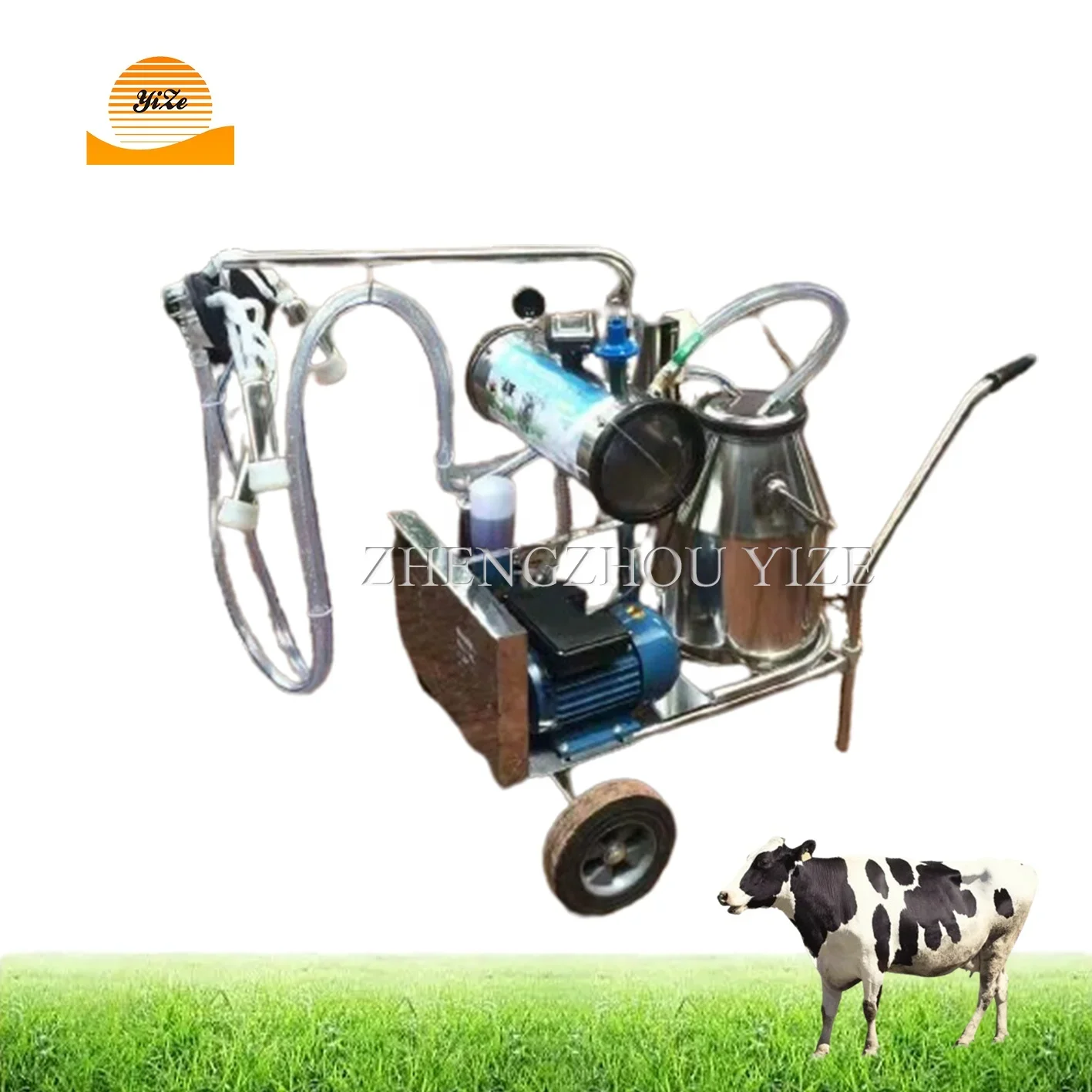Portable Cow Milking Machine Turkey Automatic Milking Machine Price Single/double Cow Milking Machine High Productivity