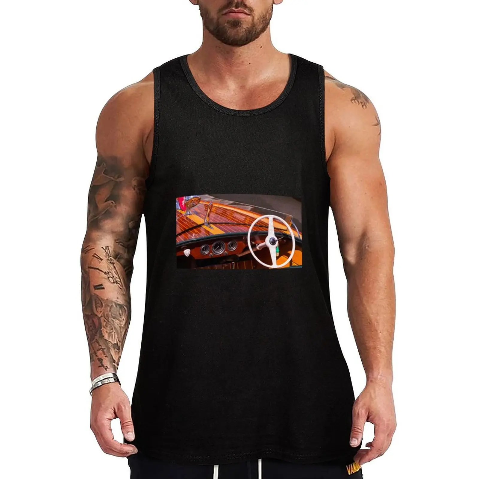 Classic Chris Craft Tank Top Gym Ready Tank Top Sleeveless Quick Dry Athletic Top