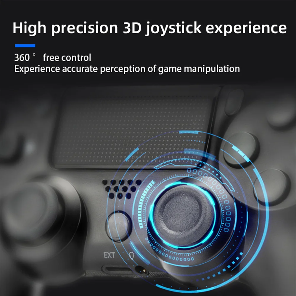 Bezprzewodowy kontroler obsługujący Bluetooth SONY PS4 Bezprzewodowy pad do gier PlayStation 4, konsola typu joystick na PS4 PC z systemem Android