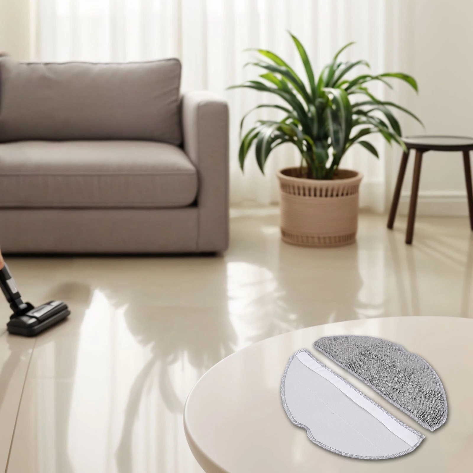 For ILIFE A30 for Pro Robot Vacuum Cleaner Mop Cloths 4 or 10 Pack Microfiber Pads for Effective Cleaning Performance