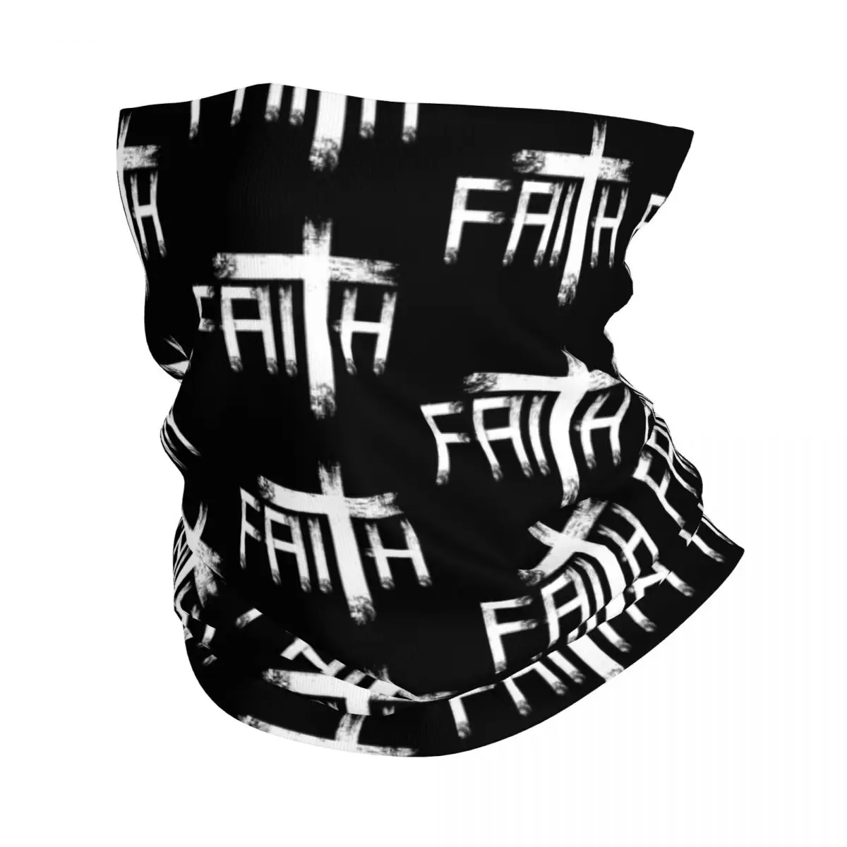 God Preacher Jesus Believer Christian Neck Gaiter Men Women Windproof Winter Faith Christianity Religious Bandana Scarf for Ski