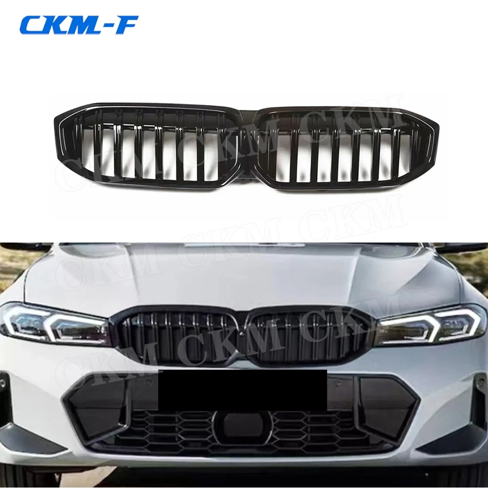 

Racing Grills Front Bumper Air Vent Cover Trim Car Grill Frame Body Kits for BMW New 3 Series G20 G28 2023+ Accessories