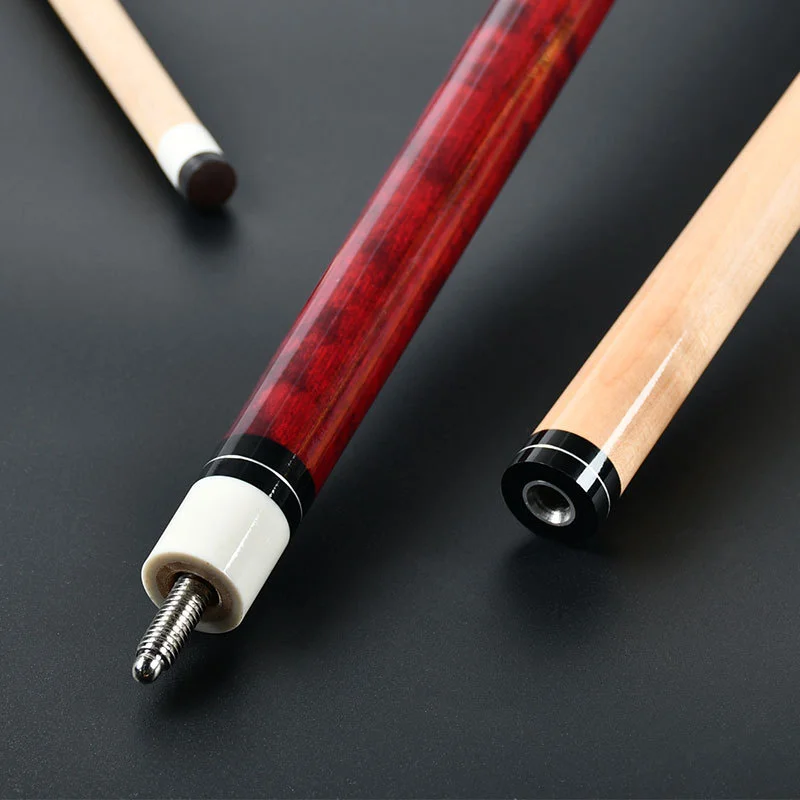 American big head billiard cue 1/2 two-section billiard cue Chinese nine-ball birch cue