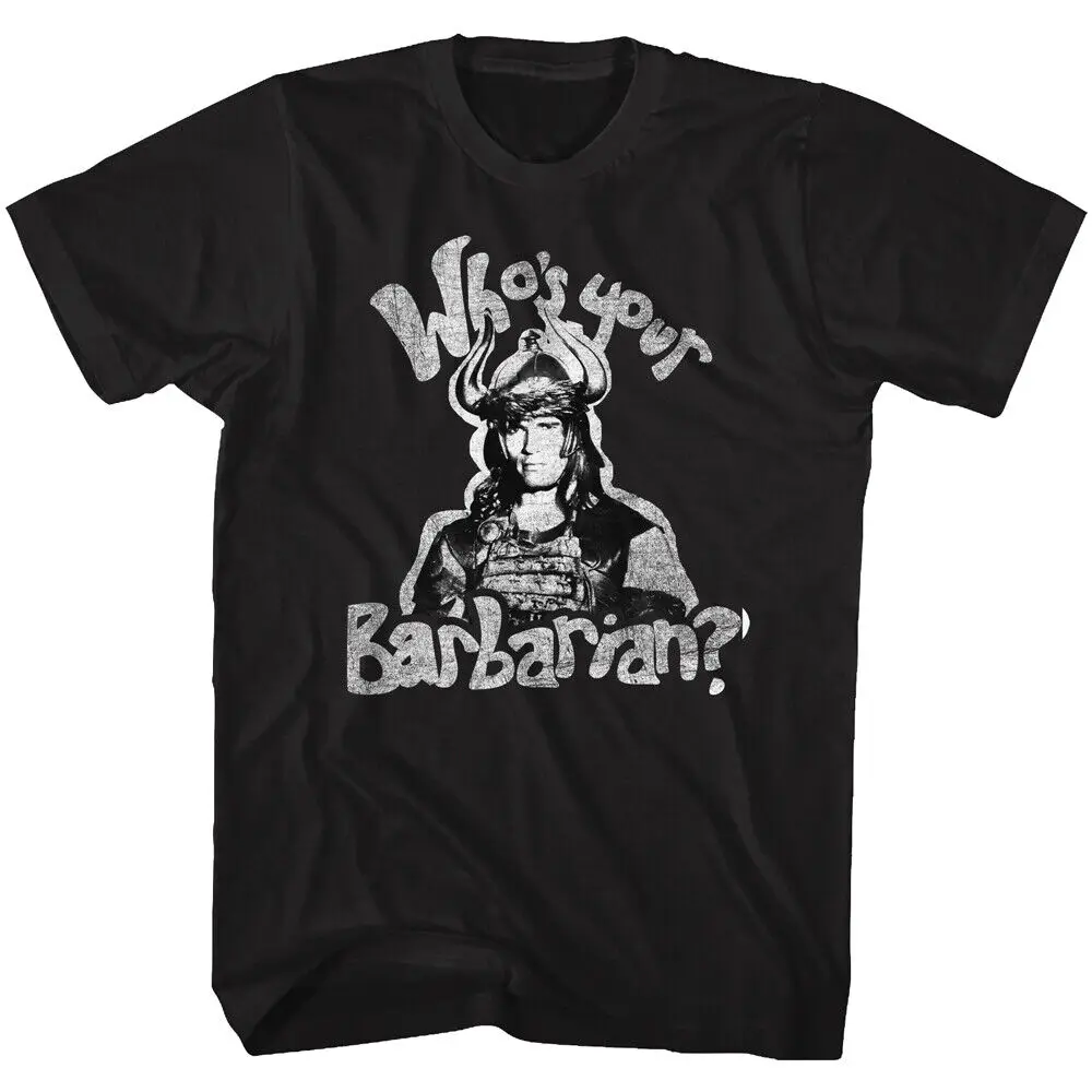 Conan The Barbarian Classic Movie Who's Your Barbarian Men's T-Shirt