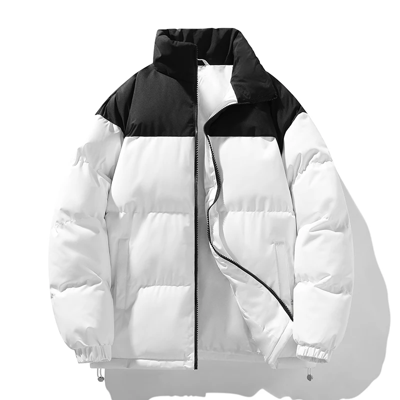 

Wind-Resistant Thickened Warm High Quality Cotton Jacket Comfortable Stand Collar Men Clothing Zipper Fashion Roupas Masculinas
