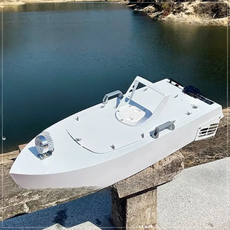 RC Net-pulling Boat High-powered Fishing Boat Model Toy Gift One-button Unhooking Remote Control Electric Fishing Finished Boat