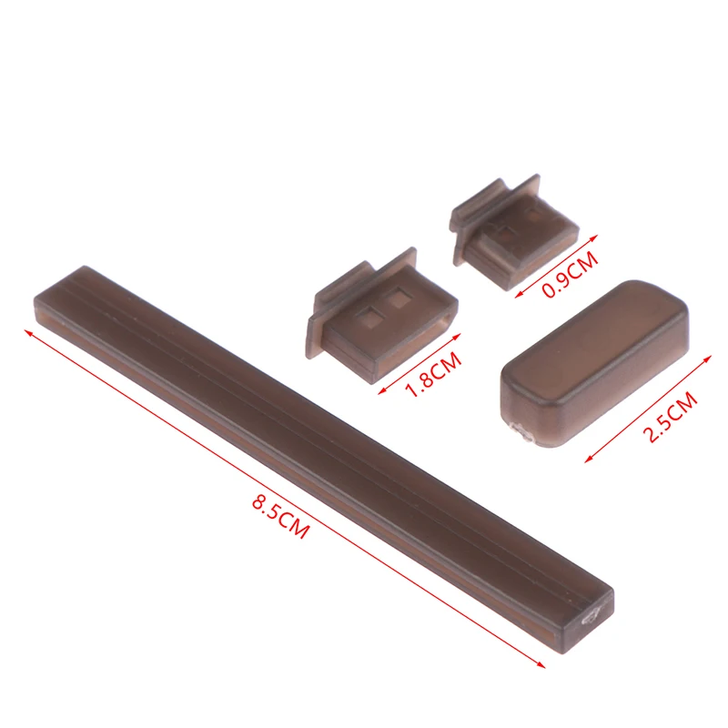 4 Stuks Beschermhoes Plastic Hoezen Stofkap Voor Grafische Kaart Interface Beschermkap Stofplug Voor Dvi Dp Pci-e Interface