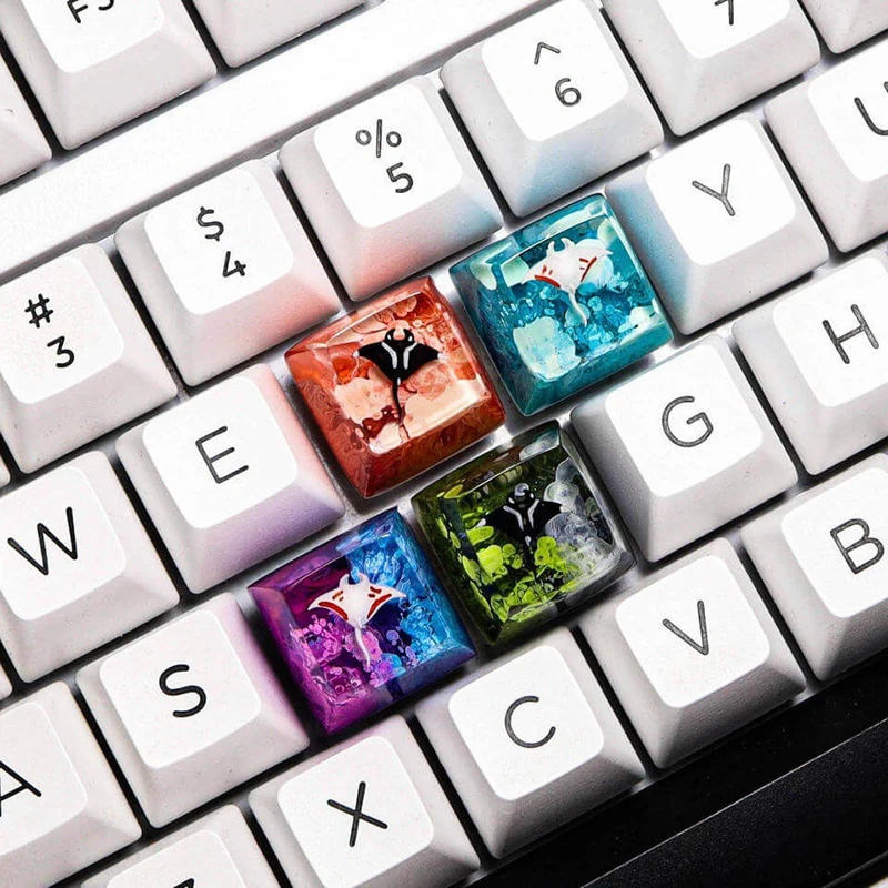 keycap-in-resina-a-forma-di-organismo-decorazione-artistica-creativa-per-tastiera-tema-manta-ray-paesaggio-3d-tasti-sostituibili