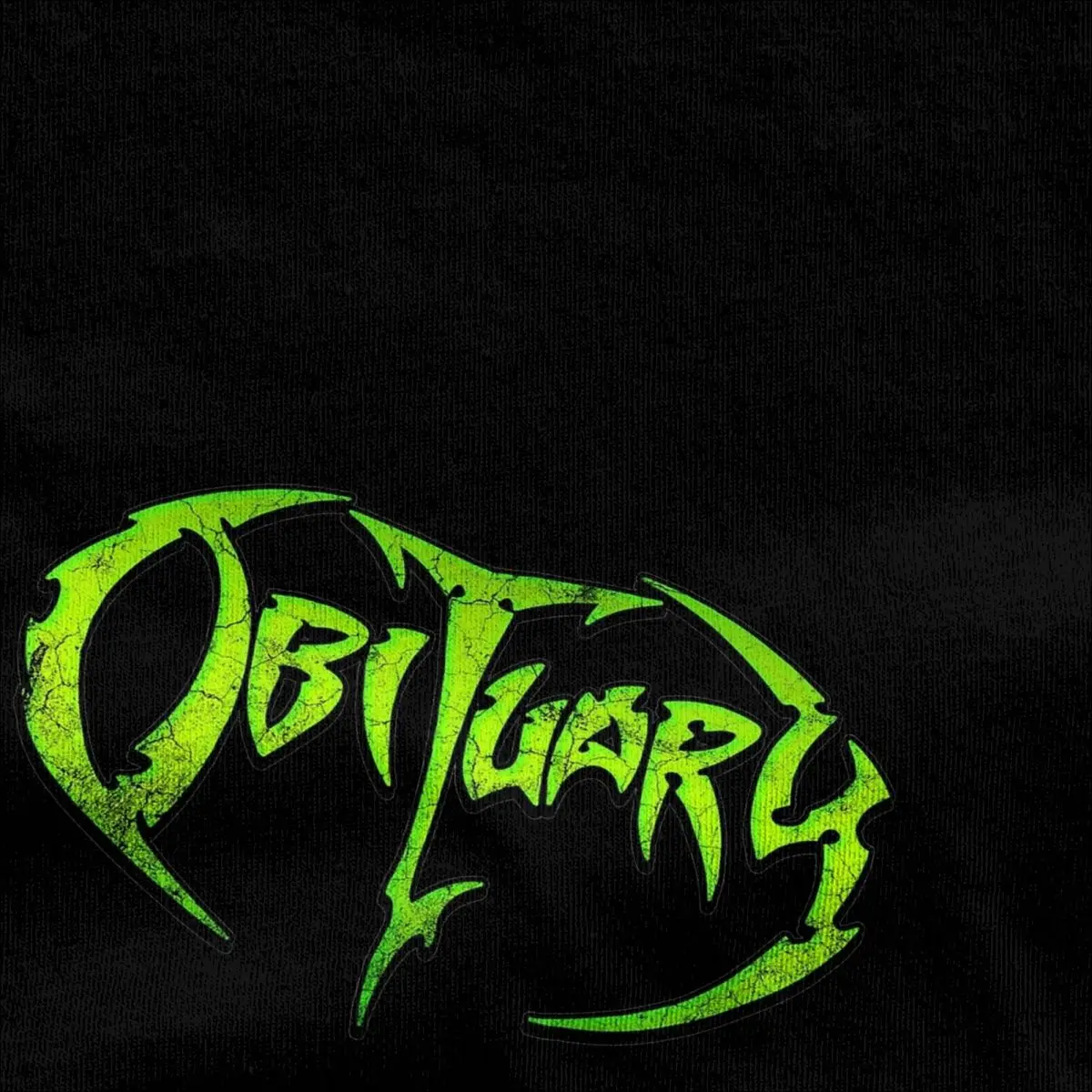 Retro Obituary Band Logo Death Metal T Shirt Unisex Cotton Short Sleeve Heavy Metal Round Neck Summer Tops Shirts