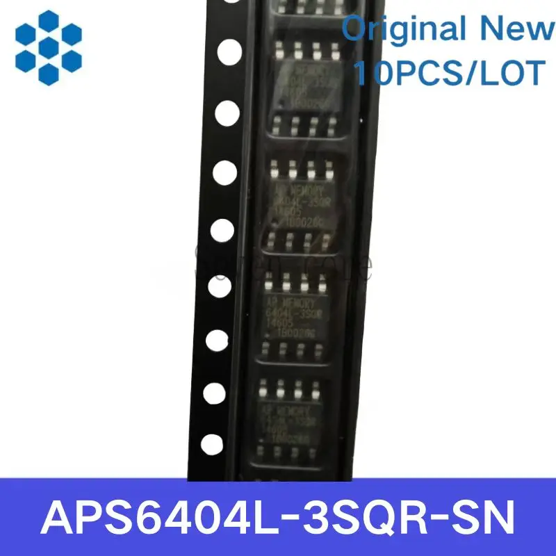 

Оригинальные новые 10 шт./лот APS6404L-3SQR-SN высокоскоростные чипы памяти SPI PSRAM 64 МБ 3,0 В