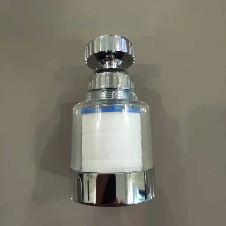 360 Rotatable Water Purifier Tap Universal Kitchen Shower Filter High Density PP Cotton gallery 1