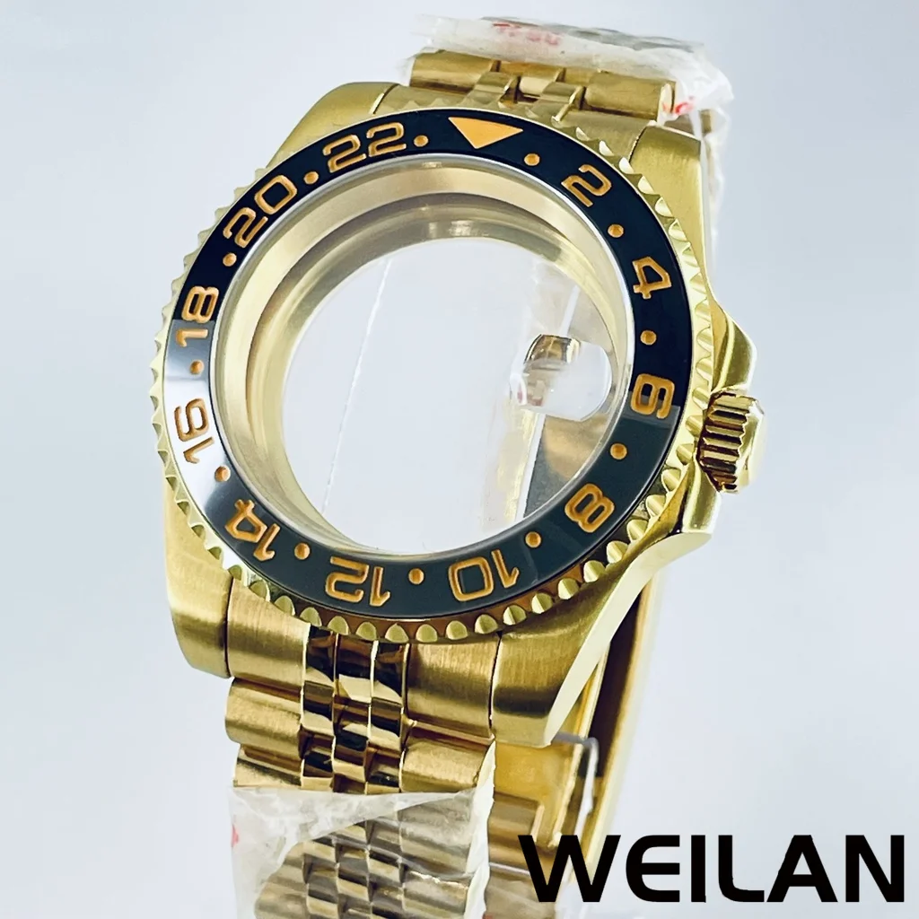 40mm-nh34-nh35-nh36-nh38-nh39-nh70-eta2824-pt5000-movement-gold-watch-gmt-sub-case-ceramic-aluminum-bezel-sapphire